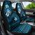 FSM Culture Day Car Seat Cover Tribal Pattern Ocean Version