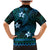 FSM Culture Day Family Matching Mermaid Dress and Hawaiian Shirt Tribal Pattern Ocean Version LT01 - Polynesian Pride