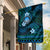 FSM Culture Day Garden Flag Tribal Pattern Ocean Version