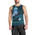 FSM Culture Day Men Tank Top Tribal Pattern Ocean Version LT01 - Polynesian Pride