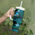 FSM Culture Day Tumbler With Handle Tribal Pattern Ocean Version