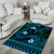 FSM Chuuk State Area Rug Tribal Pattern Ocean Version