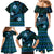 FSM Chuuk State Family Matching Mermaid Dress and Hawaiian Shirt Tribal Pattern Ocean Version LT01 - Polynesian Pride