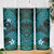 FSM Chuuk State Skinny Tumbler Tribal Pattern Ocean Version