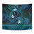 FSM Chuuk State Tapestry Tribal Pattern Ocean Version