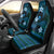 FSM Pohnpei State Car Seat Cover Tribal Pattern Ocean Version