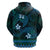 FSM Pohnpei State Hoodie Tribal Pattern Ocean Version LT01 - Polynesian Pride