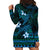 FSM Pohnpei State Hoodie Dress Tribal Pattern Ocean Version LT01 - Polynesian Pride