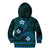 FSM Yap State Kid Hoodie Tribal Pattern Ocean Version LT01 - Polynesian Pride