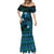 FSM Yap State Mermaid Dress Tribal Pattern Ocean Version LT01 - Polynesian Pride