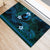 FSM Yap State Rubber Doormat Tribal Pattern Ocean Version