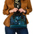 FSM Yap State Shoulder Handbag Tribal Pattern Ocean Version