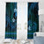 FSM Yap State Window Curtain Tribal Pattern Ocean Version