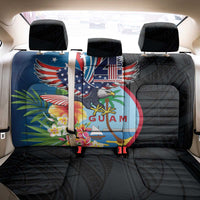 Guam Fourth of July Back Car Seat Cover Tropical Flowers