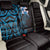 New Zealand Tuatara Plumeria Back Car Seat Cover Maori Blue Koru Tribal Tattoo