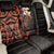 New Zealand Tuatara Plumeria Back Car Seat Cover Maori Orange Koru Tribal Tattoo