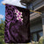 New Zealand Tuatara Plumeria Garden Flag Maori Purple Koru Tribal Tattoo