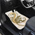 Gold Maori Tuatara Car Mats Luxury Pastel Pattern