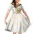 Gold Maori Tuatara Family Matching Tank Maxi Dress and Hawaiian Shirt Luxury Pastel Pattern