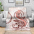 Red Maori Tuatara Blanket Luxury Pastel Pattern