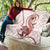 Red Maori Tuatara Quilt Luxury Pastel Pattern