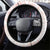 Red Maori Tuatara Steering Wheel Cover Luxury Pastel Pattern