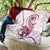 Pink Maori Tuatara Quilt Luxury Pastel Pattern