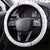 Pink Maori Tuatara Steering Wheel Cover Luxury Pastel Pattern