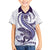 Purple Maori Tuatara Family Matching Puletasi and Hawaiian Shirt Luxury Pastel Pattern