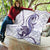 Purple Maori Tuatara Quilt Luxury Pastel Pattern