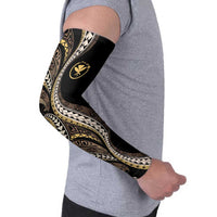 Hawaii Pineapple Brown Tribal Pattern Arm Sleeves LT01 - Polynesian Pride