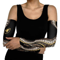 Hawaii Pineapple Brown Tribal Pattern Arm Sleeves LT01 - Polynesian Pride