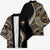 Hawaii Pineapple Brown Tribal Pattern Kimono - Polynesian Pride