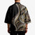 Hawaii Pineapple Brown Tribal Pattern Kimono - Polynesian Pride