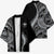Hawaii Pineapple Gray Scale Tribal Pattern Kimono - Polynesian Pride