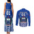 Custom Samoa Rugby Couples Matching Tank Maxi Dress and Long Sleeve Button Shirts Manu Samoa Go 2023 World Cup LT01 - Polynesian Pride