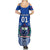 Custom Samoa Rugby Summer Maxi Dress Manu Samoa Go 2023 World Cup LT01 - Polynesian Pride