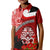 New Zealand ANZAC Waitangi Day Kid Polo Shirt Lest We Forget Soldier Tiki Maori Style LT03 Kid Red - Polynesian Pride