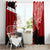 New Zealand ANZAC Waitangi Day Window Curtain Lest We Forget Soldier Tiki Maori Style LT03 - Polynesian Pride