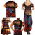 New Zealand Tui Bird Soldier ANZAC Family Matching Summer Maxi Dress and Hawaiian Shirt Lest We Forget LT03