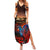 New Zealand Tui Bird Soldier ANZAC Family Matching Summer Maxi Dress and Hawaiian Shirt Lest We Forget LT03