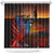 New Zealand Tui Bird Soldier ANZAC Shower Curtain Lest We Forget LT03