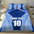 Custom Manu Samoa Rugby Bedding Set Polynesian Tattoo