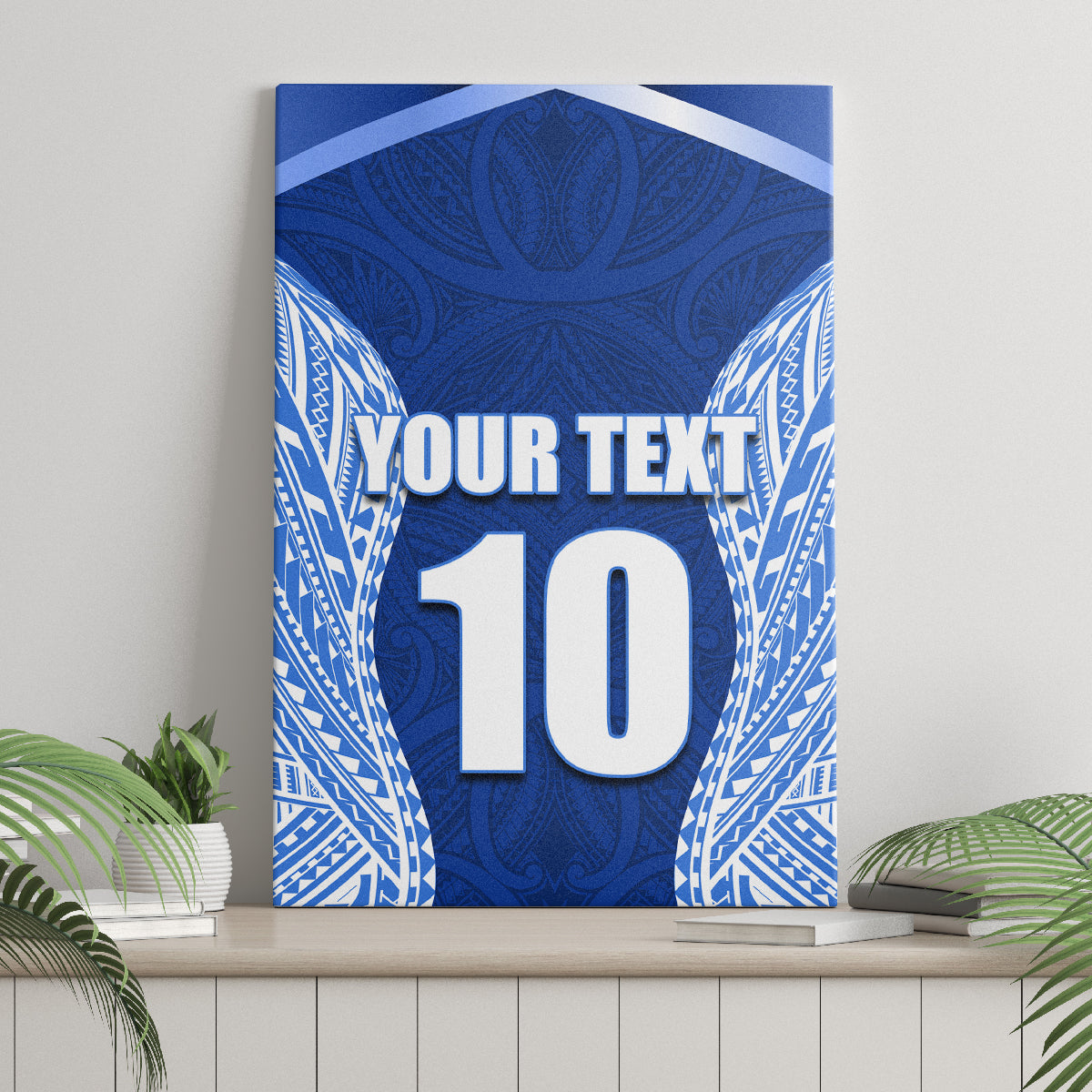 Custom Manu Samoa Rugby Canvas Wall Art Polynesian Tattoo LT03 - Polynesian Pride