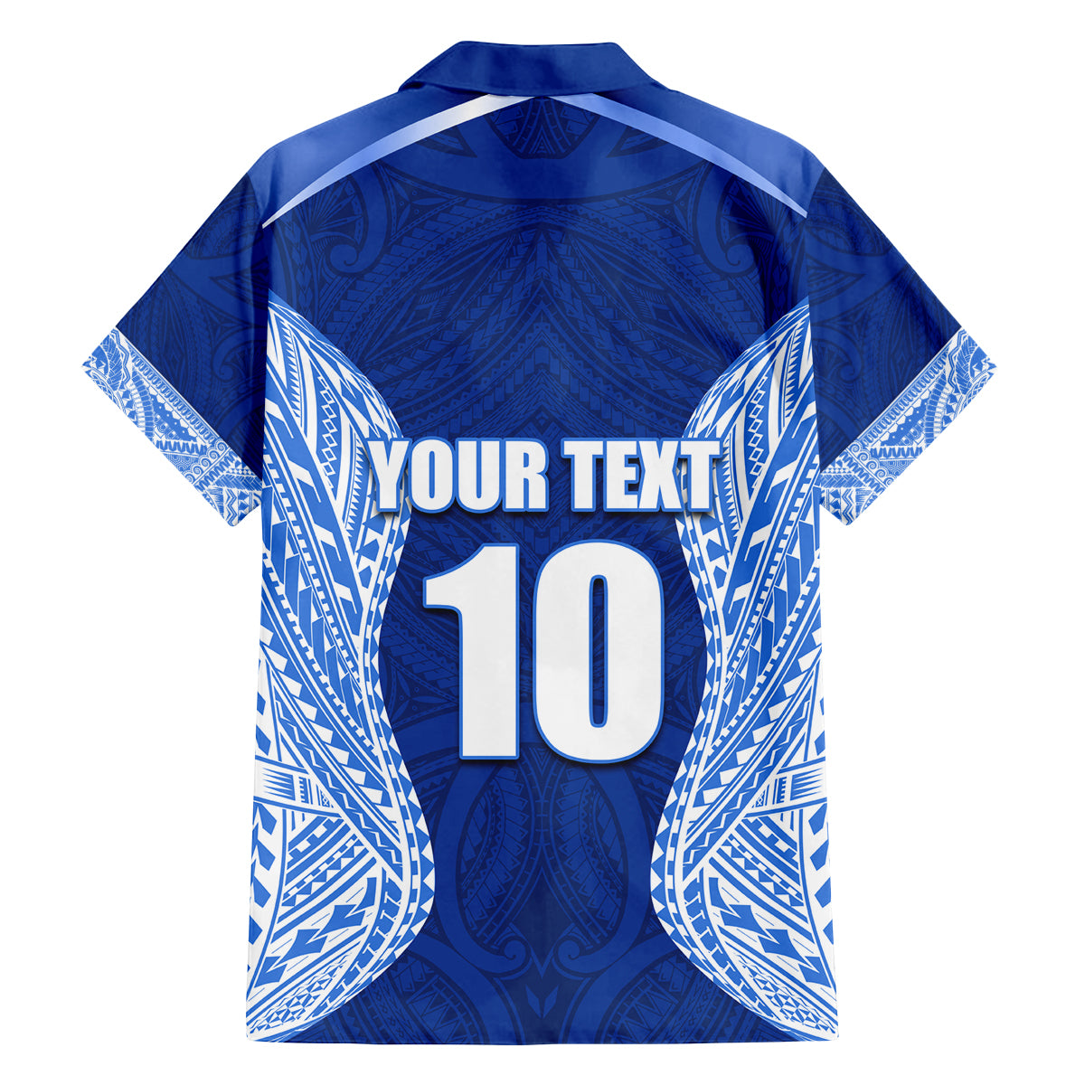 Custom Manu Samoa Rugby Family Matching Off Shoulder Maxi Dress and Hawaiian Shirt Polynesian Tattoo LT03