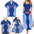 Custom Manu Samoa Rugby Family Matching Summer Maxi Dress and Hawaiian Shirt Polynesian Tattoo LT03