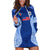 Custom Manu Samoa Rugby Hoodie Dress Polynesian Tattoo LT03