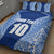 Custom Manu Samoa Rugby Quilt Bed Set Polynesian Tattoo