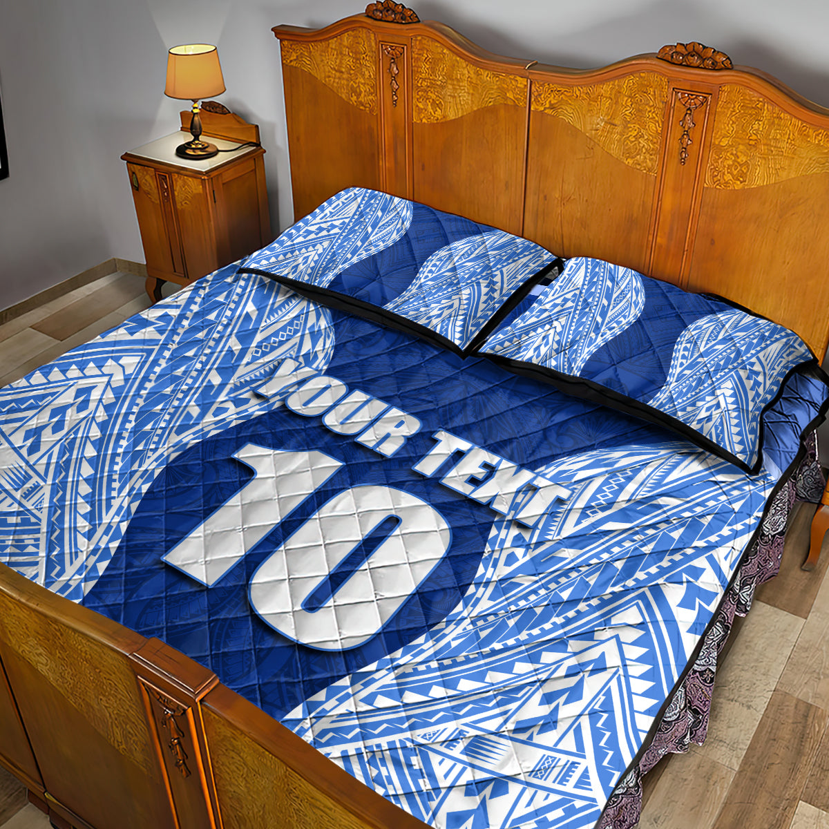 Custom Manu Samoa Rugby Quilt Bed Set Polynesian Tattoo LT03 - Polynesian Pride