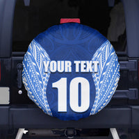 Custom Manu Samoa Rugby Spare Tire Cover Polynesian Tattoo LT03 - Polynesian Pride